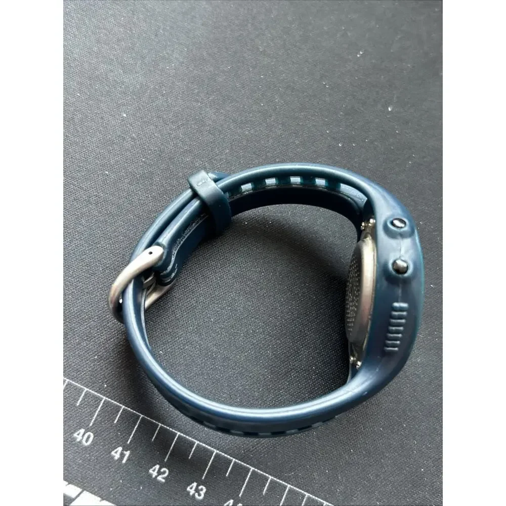 Nike Triax Silver And Navy Blue Digital Watch